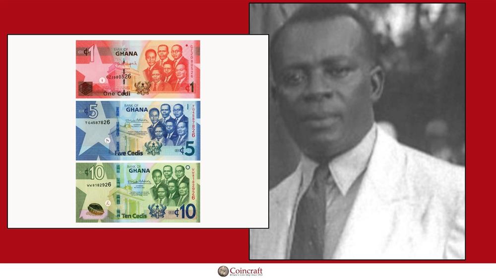 Ghana Honours Emmanuel Odarkwei Obetsebi-Lamptey - Coincraft